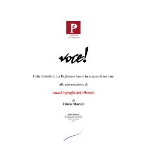 Un autore un libro: Marulli