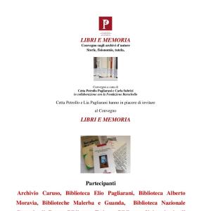 Convegno Libri e Memoria