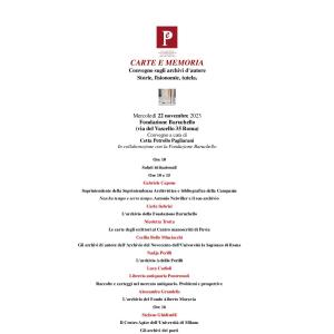 Convegno Carte e Memoria