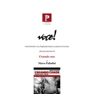 Un autore un libro: Palladini