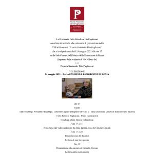 Premiazione Ottava edizione Premio Nazionale Elio Pagliarani