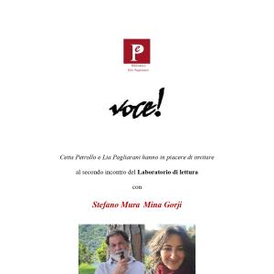 Incontro con Stefano Mura e Mina Gorji