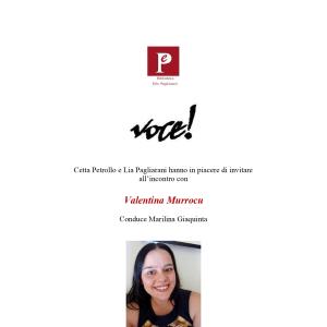Incontro con l'autore: Valentina Murrocu
