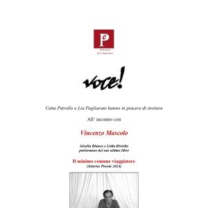 Incontro con l'autore: Vincenzo Mascolo