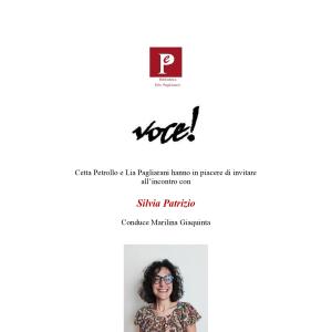 Incontro con l'autore: Silvia Patrizio