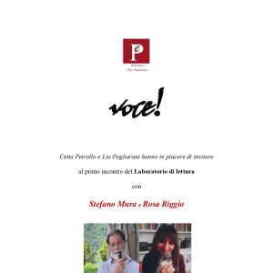 Incontro con Stefano Mura e Rosa Riggio