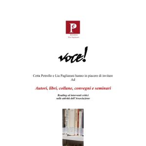 Reading "Autori, libri, collane, convegni e seminari"