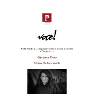 Incontro con l'autore: Giovanna Frene