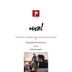 Giaquinta presenta De Francesco