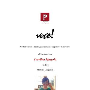 Giaquinta presenta Mascolo