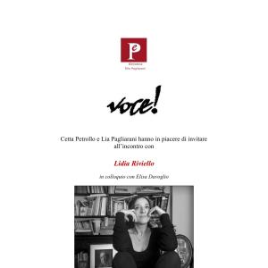 Incontro con l'autore: Lidia Riviello