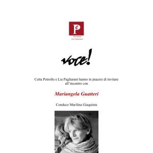 Incontro con l'autore: Mariangela Guatteri